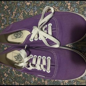 Purple vans